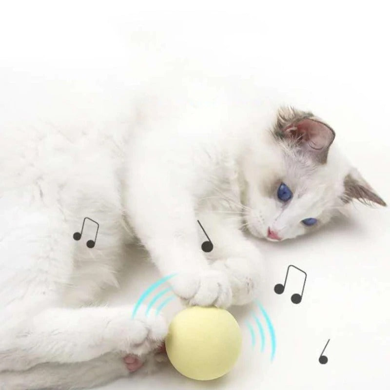 La balle intelligente à gravité pour chat