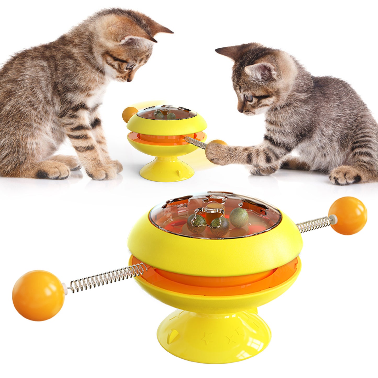 Jouets Interactif et Rotatifs pour Chats