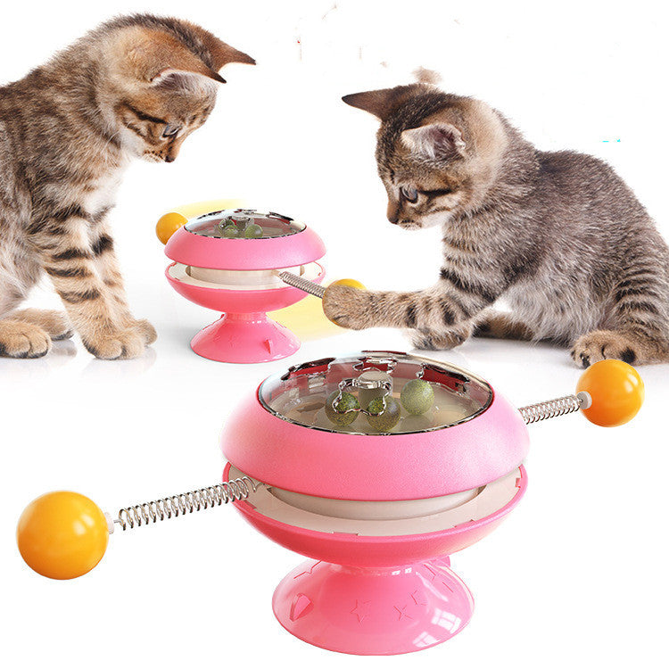 Jouets Interactif et Rotatifs pour Chats