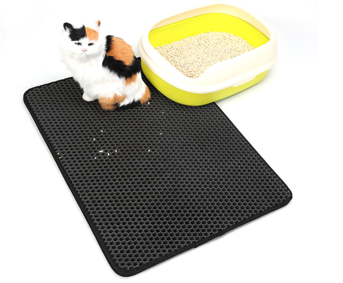 Tapis pour litière pour chat