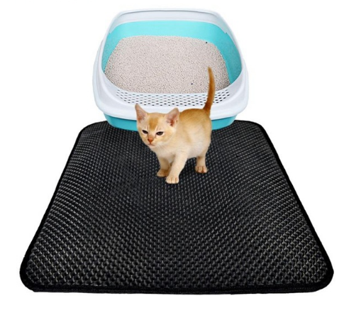 Tapis coussinets  pour la litière de chats