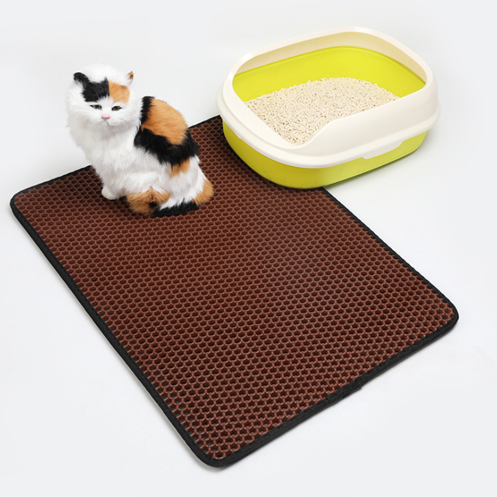 Tapis pour litière pour chat