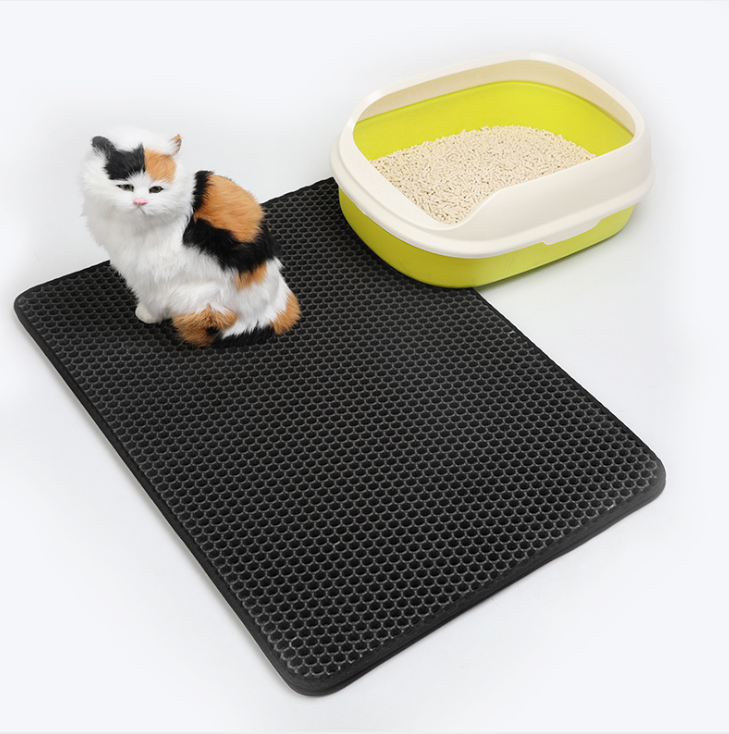 Tapis pour litière pour chat