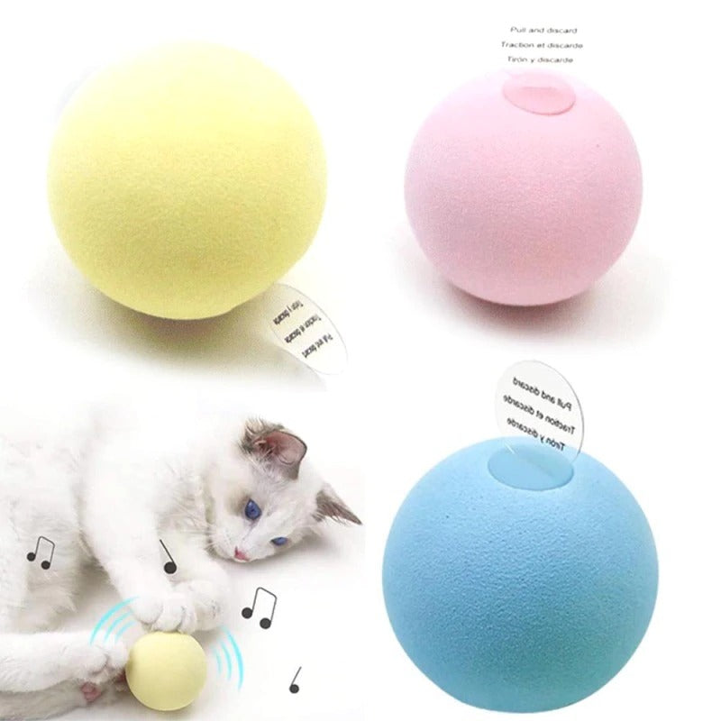 La balle intelligente à gravité pour chat