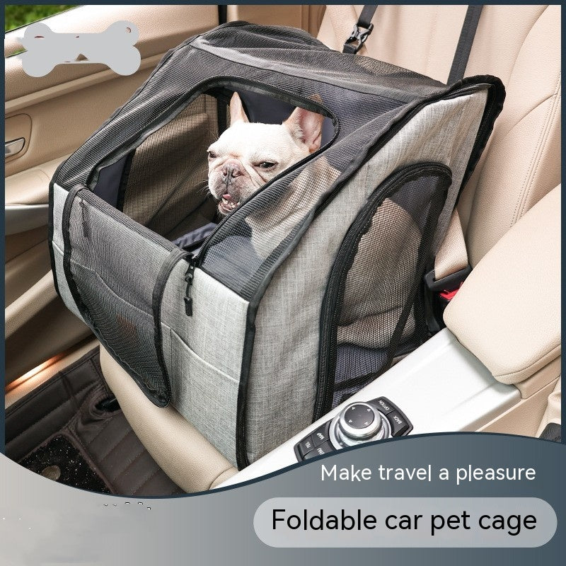 Cage portative pour chien